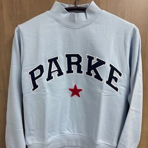 Parke Graphic Sweatshirt with "PARKE" Print